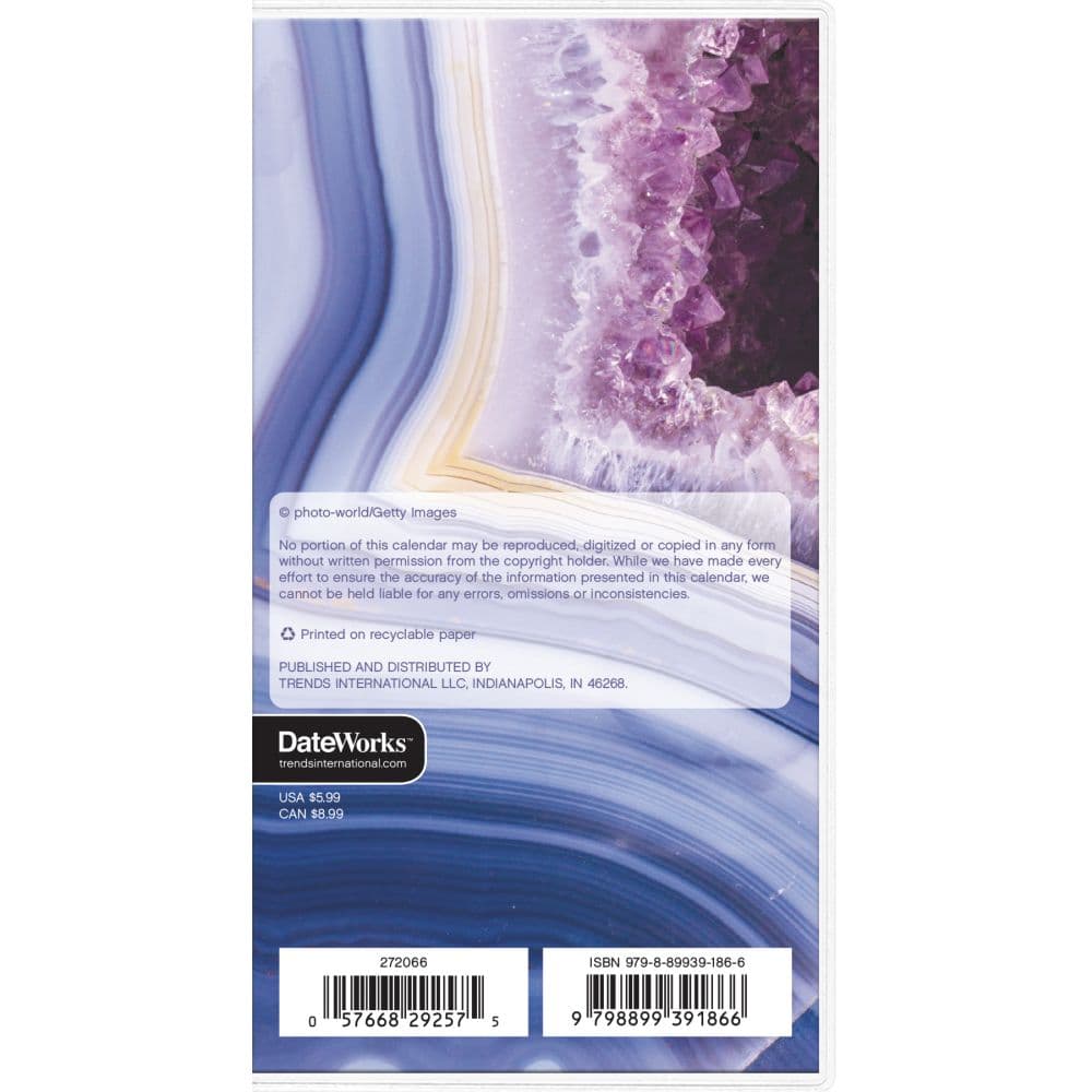 Marble 2027 Pocket Planner Fourth Alternate Image