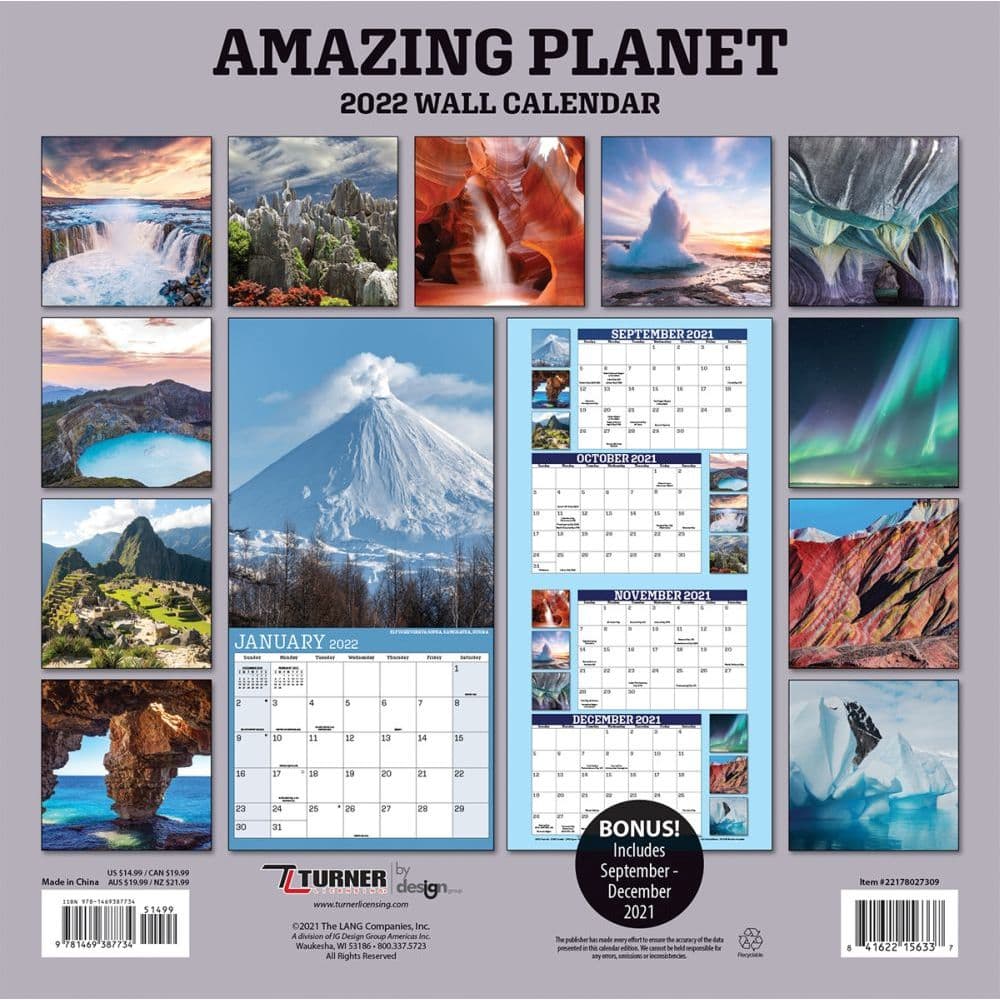 Amazing Planet 2022 Wall Calendar Sv - Calendars.com