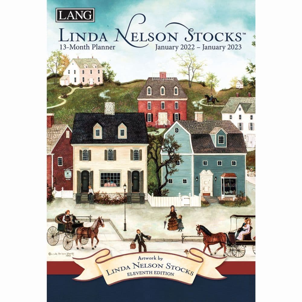 Linda Nelson Stocks 2022 Monthly Planner