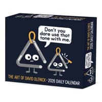 image The Art of David Olenick 2026 Desk Calendar Main Product Image
