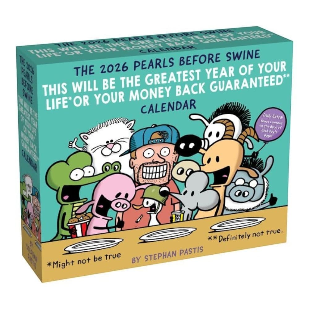 image Pearls Before Swine 2026 Desk Calendar Main Product Image