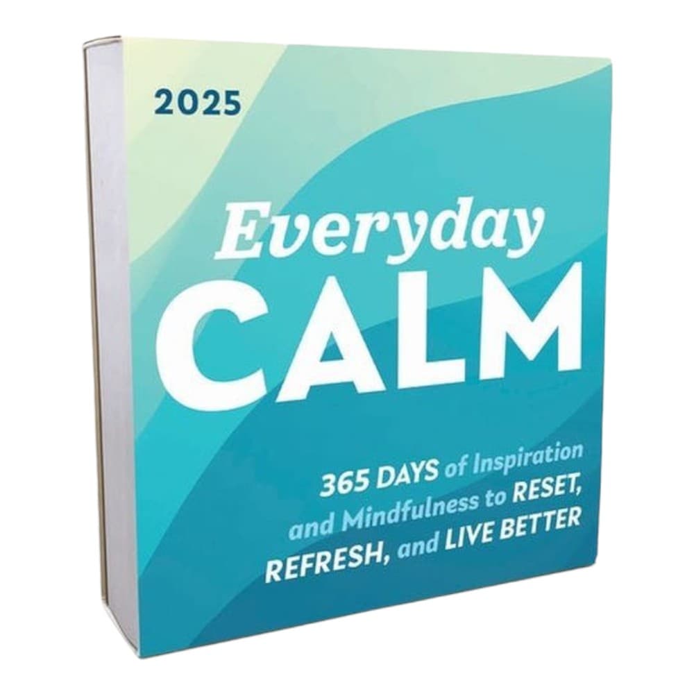 Everyday Calm 2025 Desk Calendar