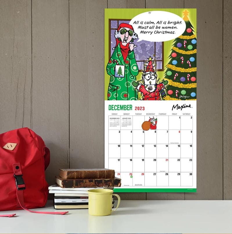 Maxine Wall Calendar 2023 Printable Word Searches