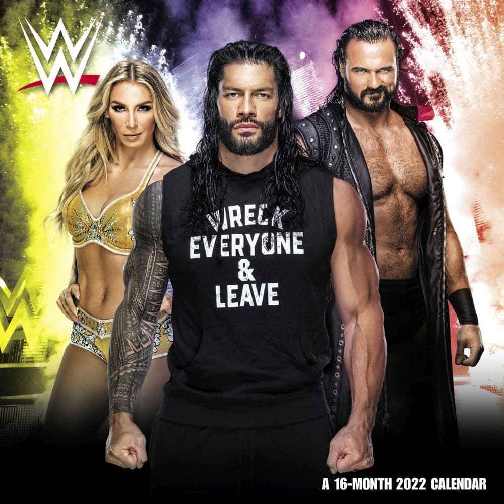 Wwe 2025 Wall Calendar Customize and Print