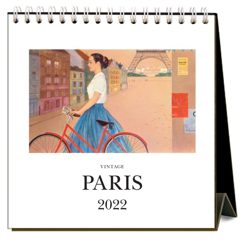 Paris 2022 Desk Calendar