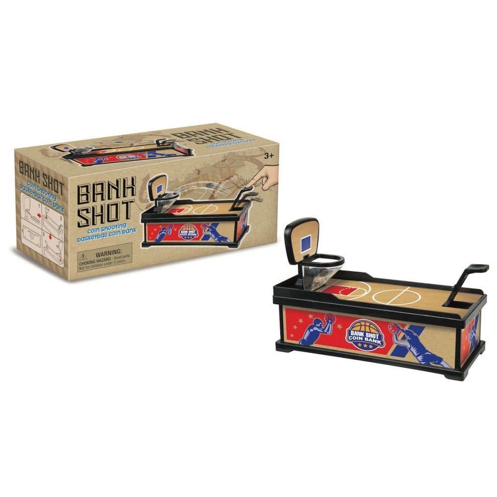 Bank Shot Novelty Coin Bank Main Image