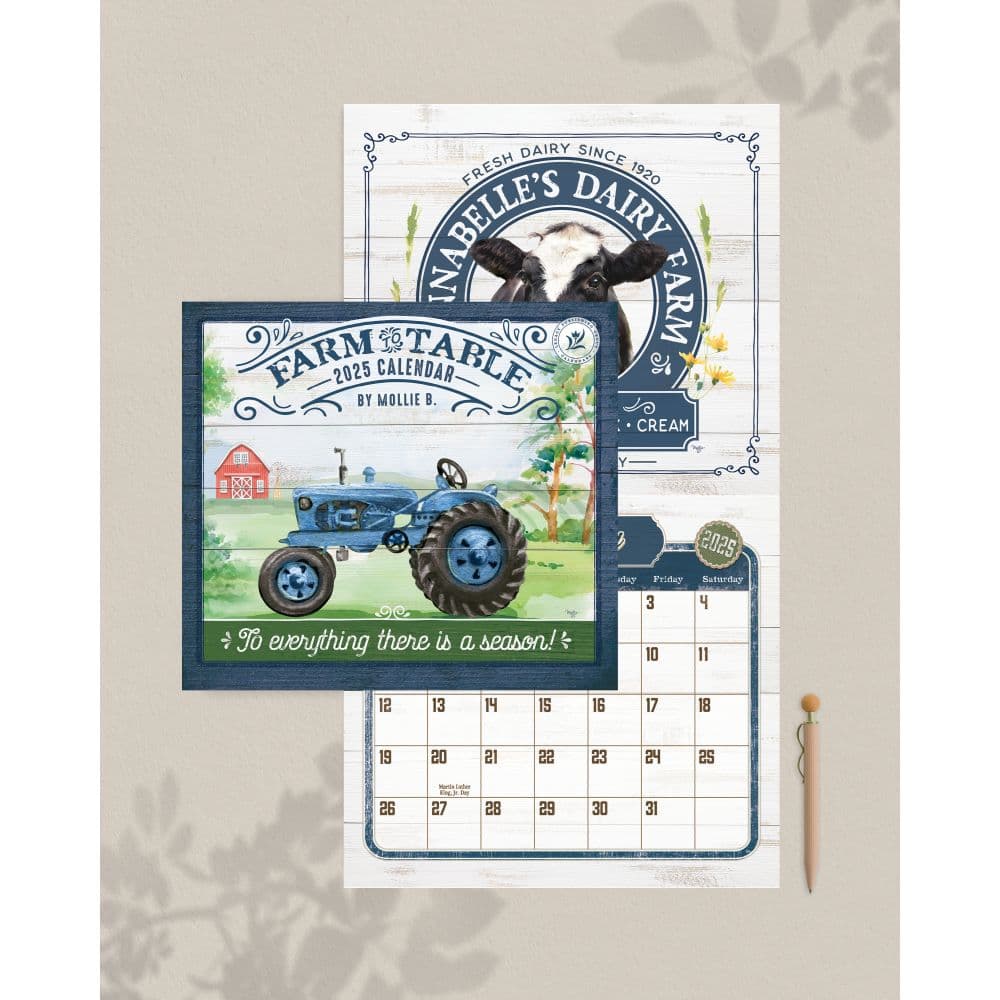 Farm to Table 2025 Wall Calendar Third Alternate Image width=&quot;1000&quot; height=&quot;1000&quot;