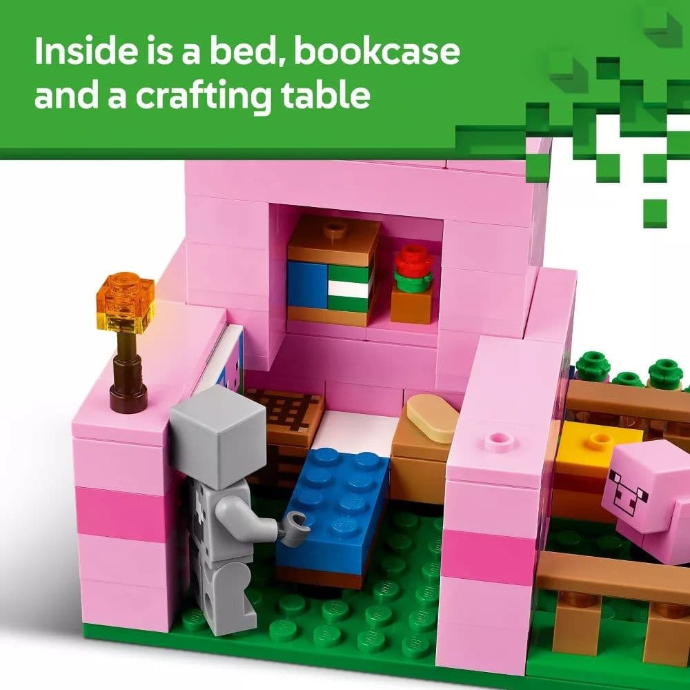 LEGO Minecraft Baby Pig House Second Alternate Image