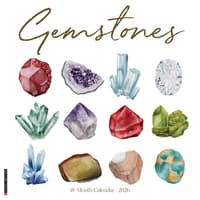 image Gemstones 2026 Wall Calendar Main Image