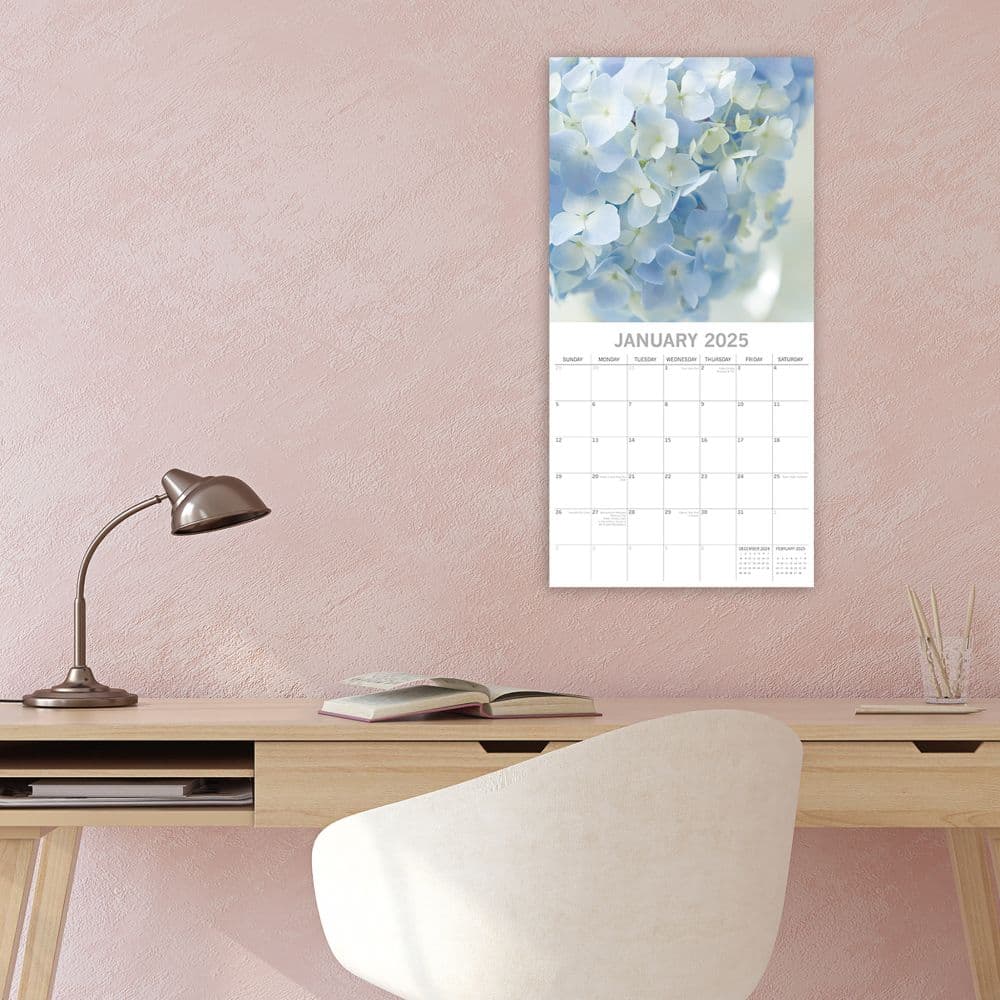 Beauty of Flowers 2025 Wall Calendar Second Alternate Image width=&quot;1000&quot; height=&quot;1000&quot;