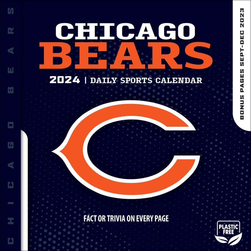 NFL Chicago Bears 2024 Desk Calendar