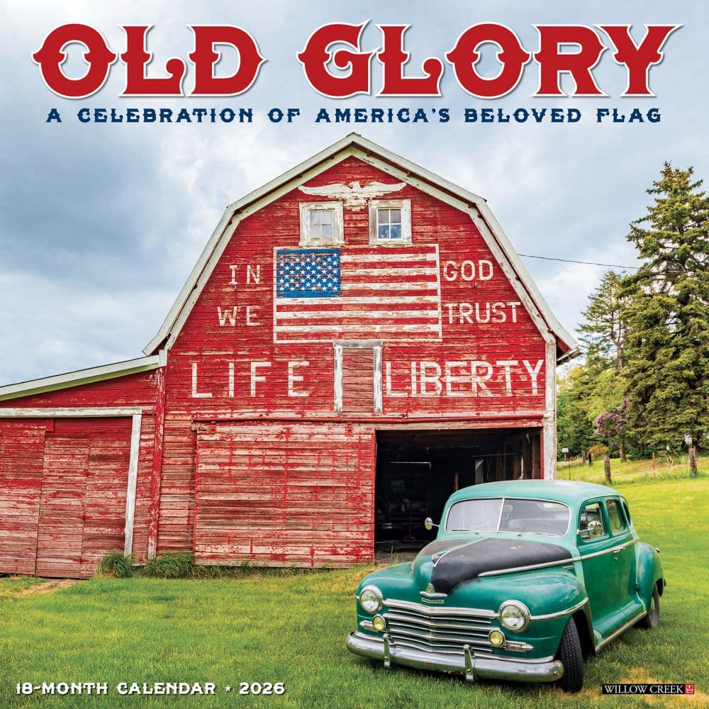 Old Glory 2026 Wall Calendar  Main Image