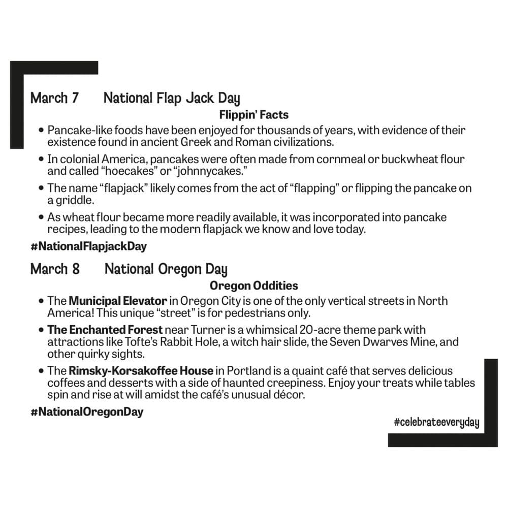 National Day 2026 Desk Calendar Third Alternate Image
