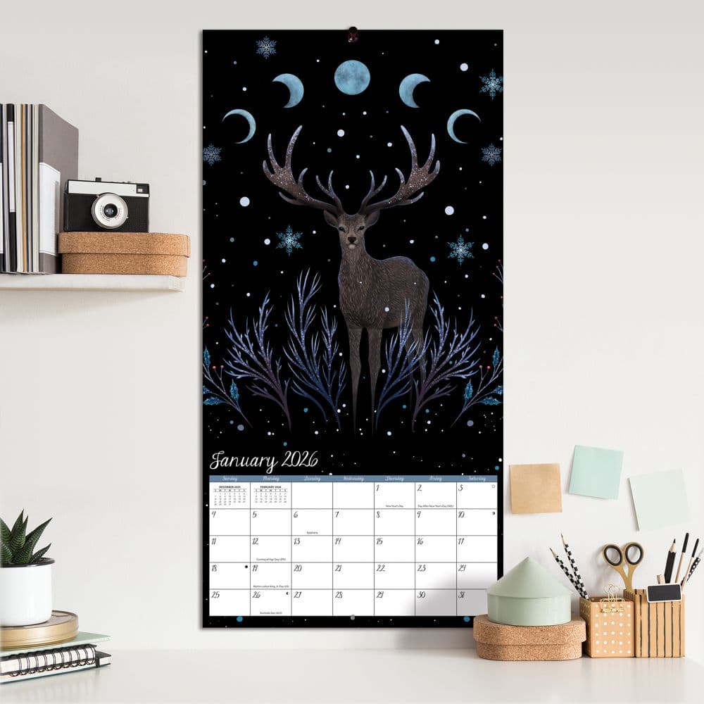 Moonlight Magic 2026 Wall Calendar by Lea Yunk Fourth Alternate Image