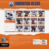 image NHL Edmonton Oilers 2024 Wall Calendar Alt1
