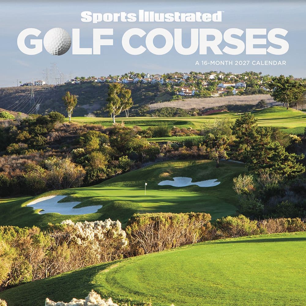 Sports Illustrated Golf Courses 2027 Wall Calendar Main Product Image