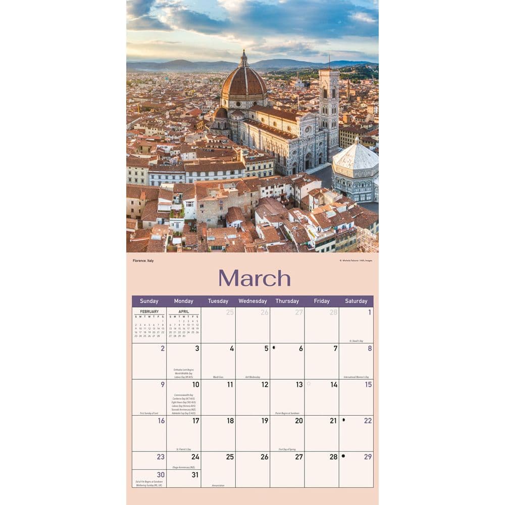 City Skylines 2025 Wall Calendar Second Alternate Image width=&quot;1000&quot; height=&quot;1000&quot;