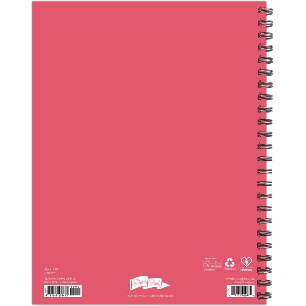 Whos Afraid 2026 Weekly Planner First Alternate Image