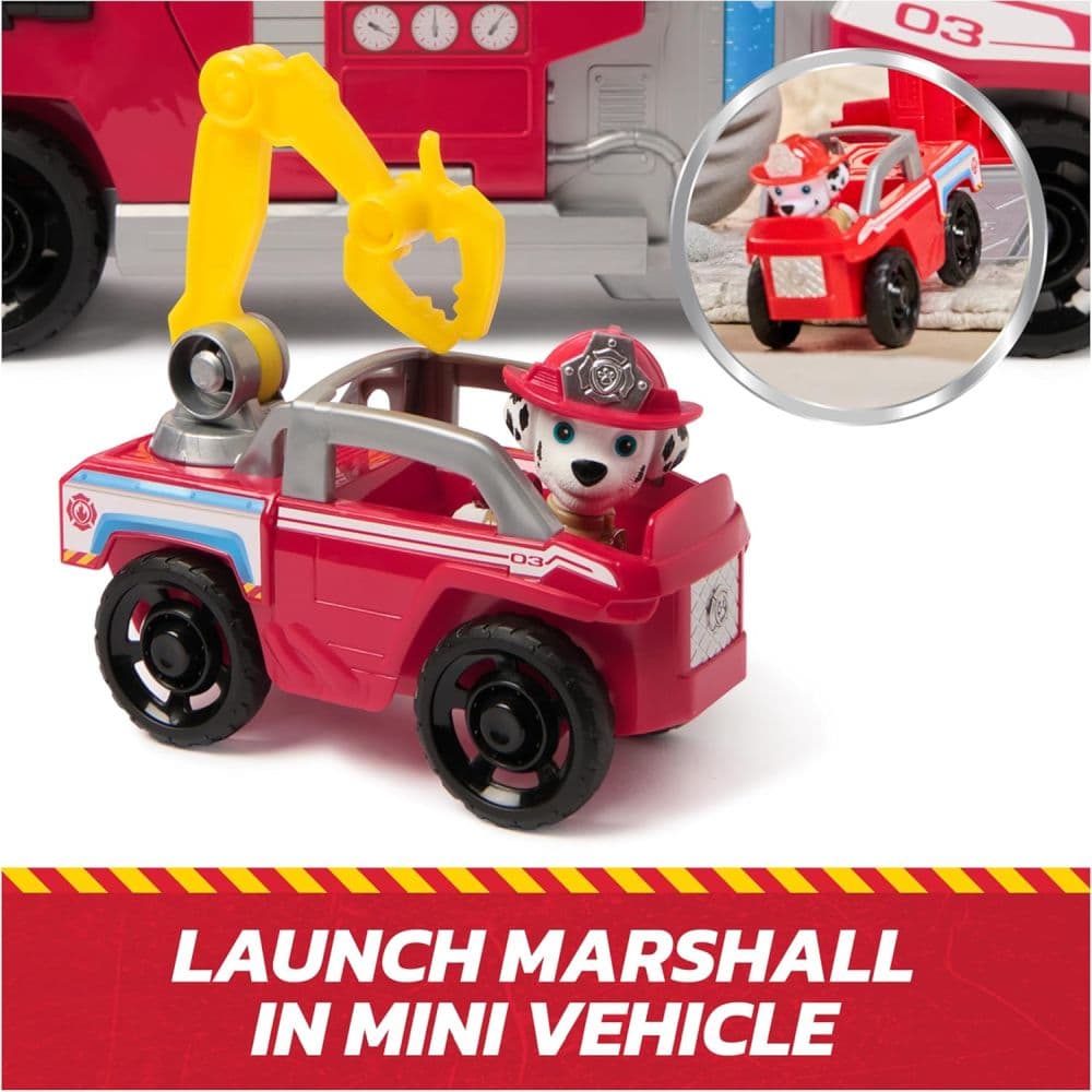 Paw Patrol Fire Rescue Deluxe Fire Truck Tenth Alternate Image