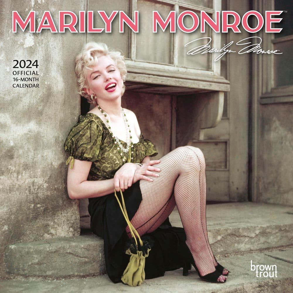 Marilyn Monroe 2024 Mini Wall Calendar Main Product Image width=&quot;1000&quot; height=&quot;1000&quot;