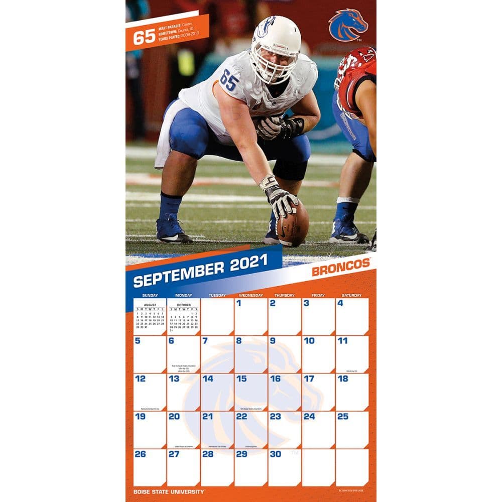 Boise State Fall 2022 Calendar – Weekly 2022 Calendar