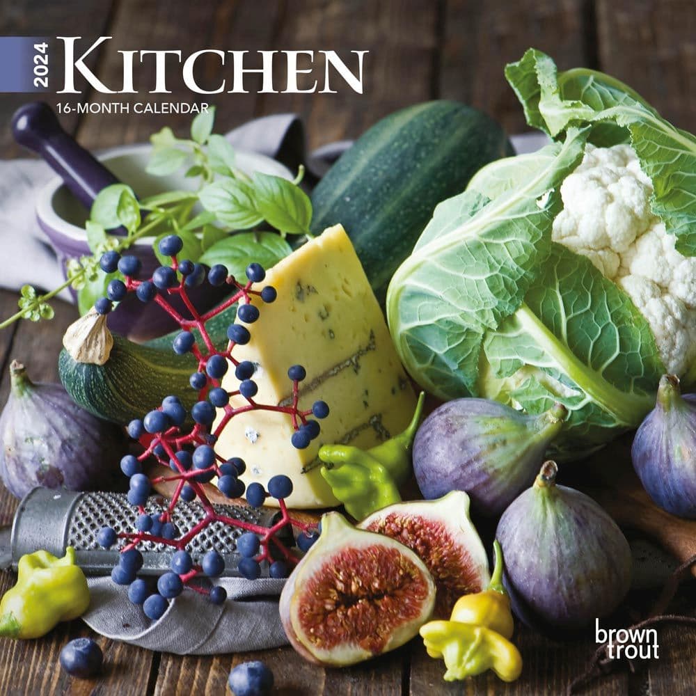 Kitchen 2024 Mini Wall Calendar