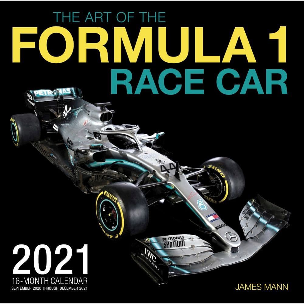 Formula 1 2025 Wall Calendar Google Bunnie Tabina