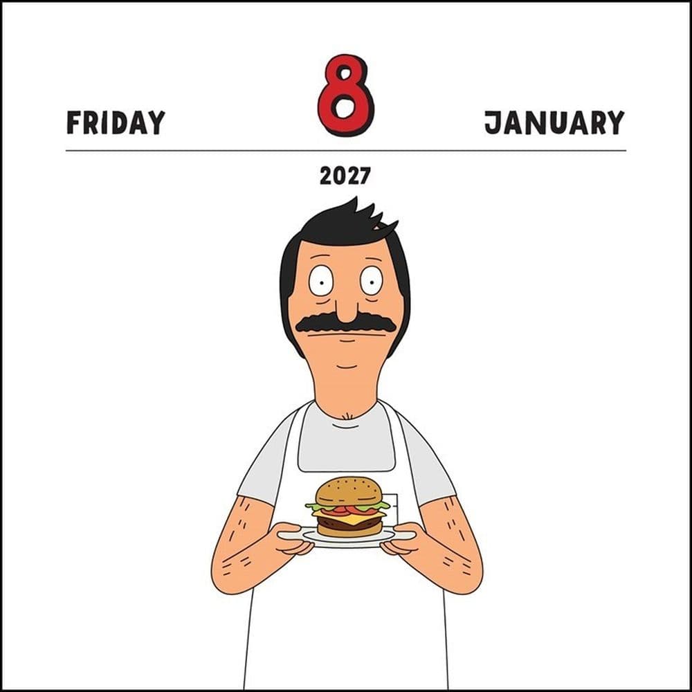 Bobs Burgers 2027 Desk Calendar Second Alternate Image