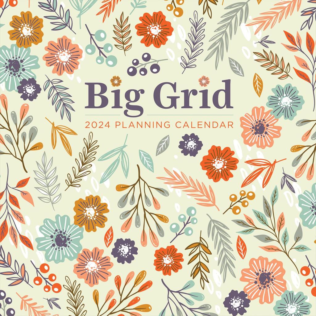 Big Grid 2024 Wall Calendar