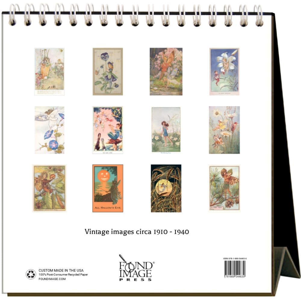 Fairies 2025 Easel Desk Calendar