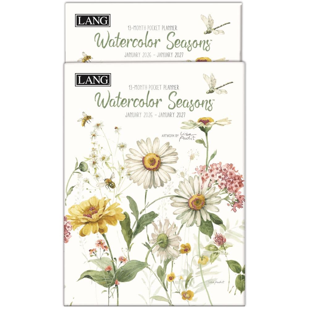 Watercolor Seasons Monthly 2026 Pocket Planner_ALT5