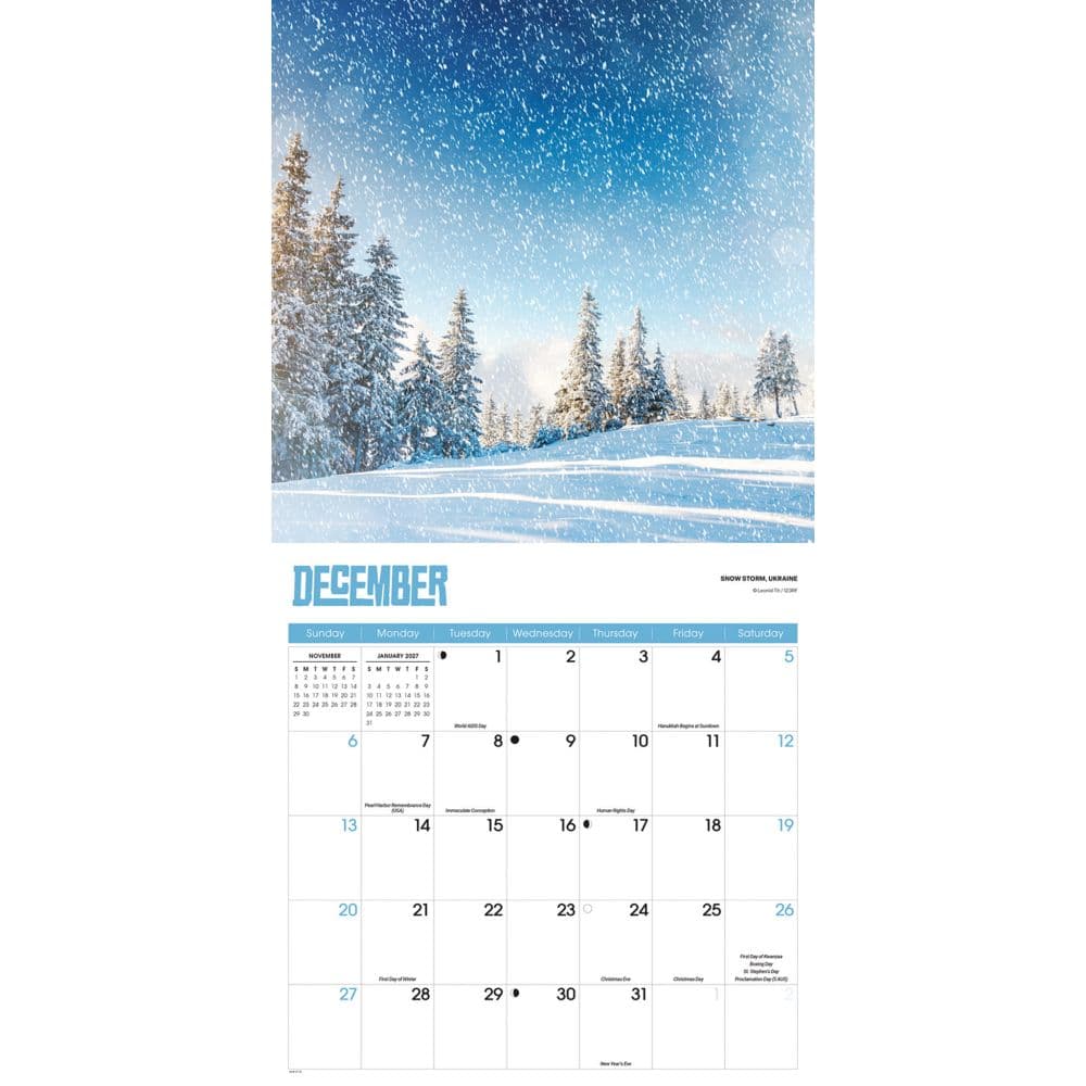 Extreme Weather Special Value 2026 Wall Calendar Fourth Alternate Image