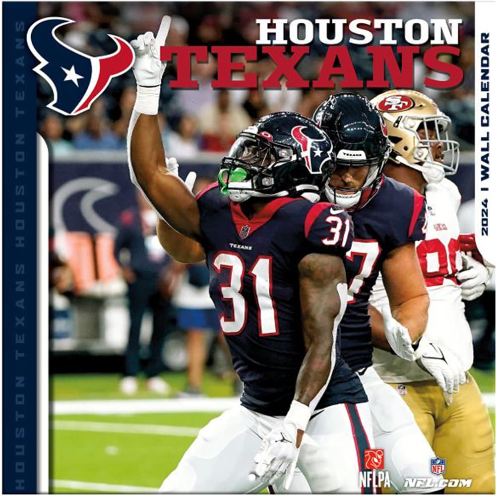 Houston Texans 2024 Mini Wall Calendar