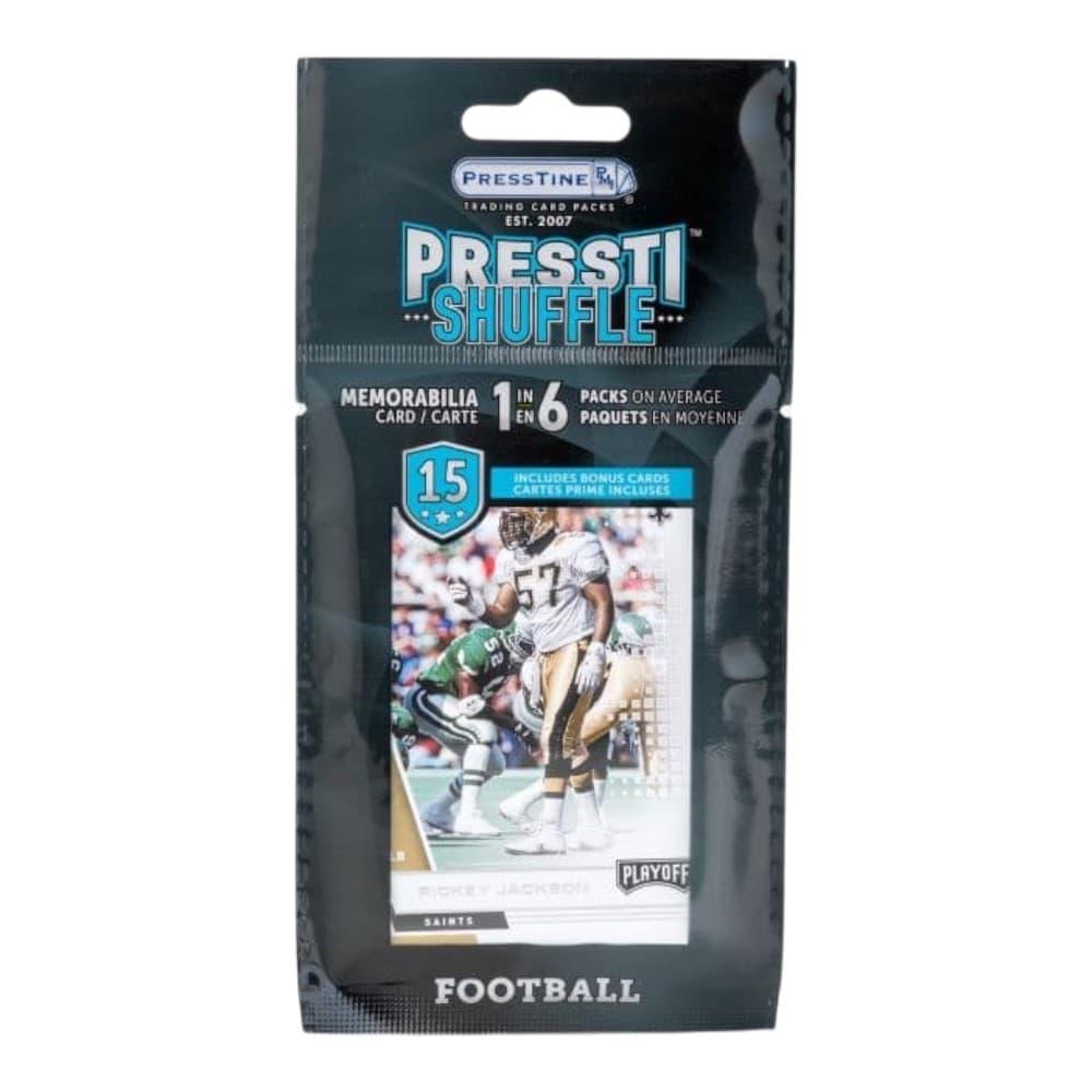 image Football PresstiShuffle 15-Card Mystery Pack Main Product Image