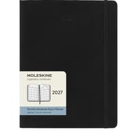 image Moleskine Black Extra Large Soft Cover 2027 Monthly Planner Main Product Image