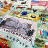 image USA Map 1000 Piece Puzzle Sixth Alternate Image