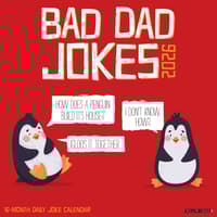image Bad Dad Jokes 2026 Wall Calendar Main Image