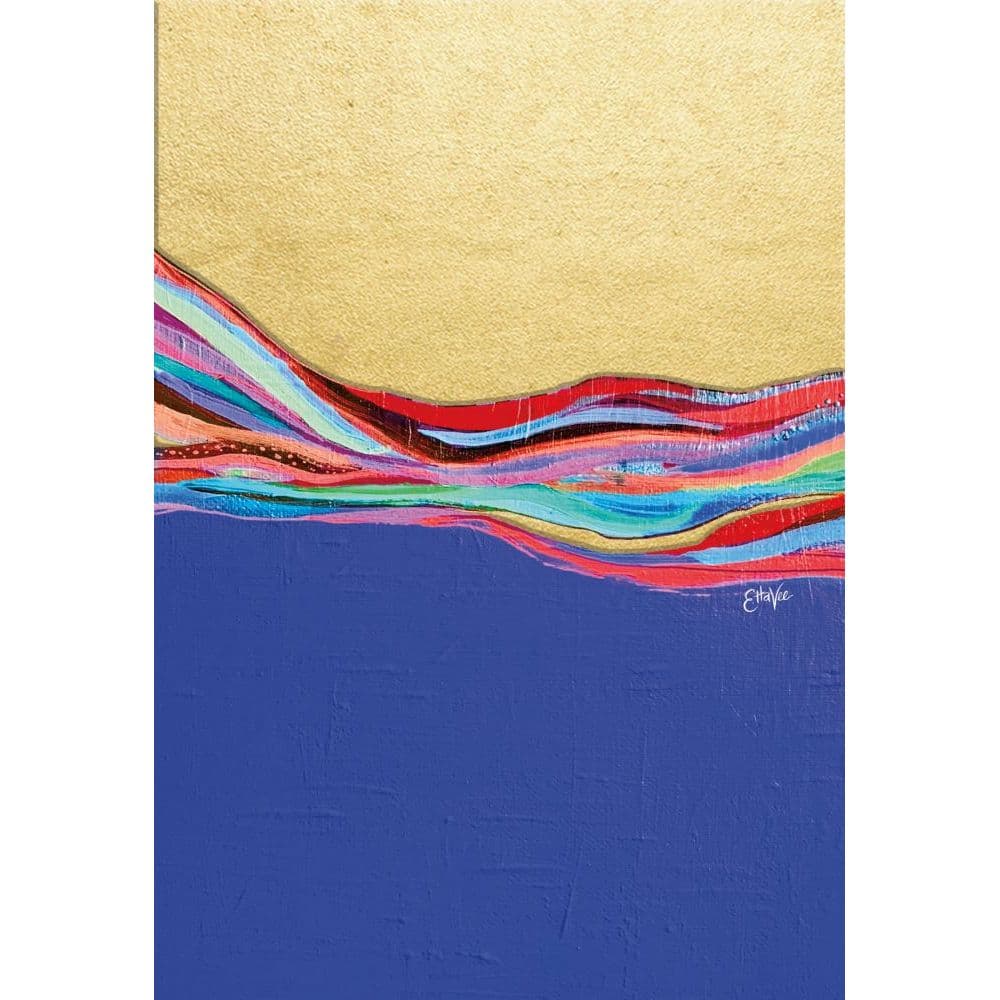 Rainbow Riviera 200 Page Hardcover Note Pad by EttaVee
