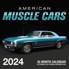 Cars American Muscle 2024 Wall Calendar