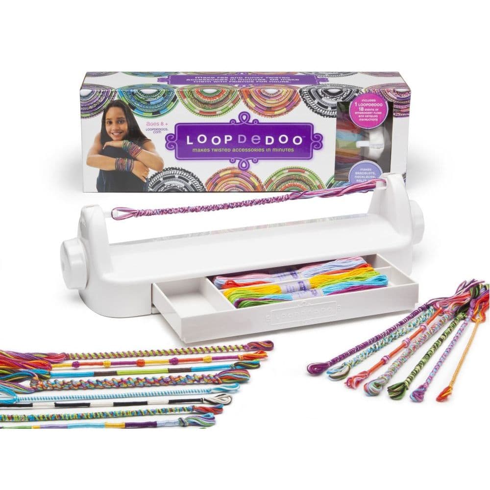 Loopdedoo Spinning Loom Kit contents