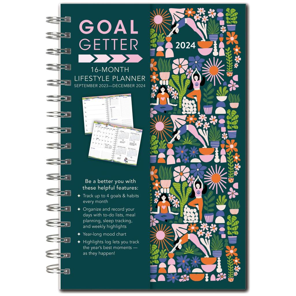 Goal Getter - Stay Balanced 2024 Planner Main Product Image width=&quot;1000&quot; height=&quot;1000&quot;