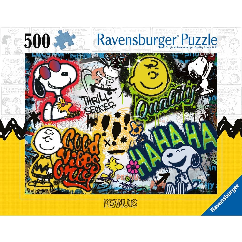 Peanuts Graffiti 500 Piece Puzzle Main Product Image