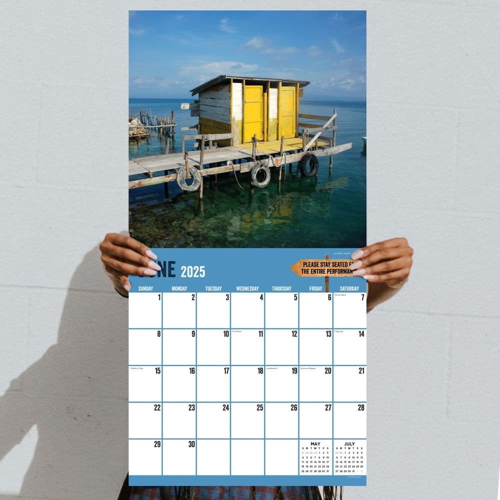 Outhouses 2025 Wall Calendar Fourth Alternate Image