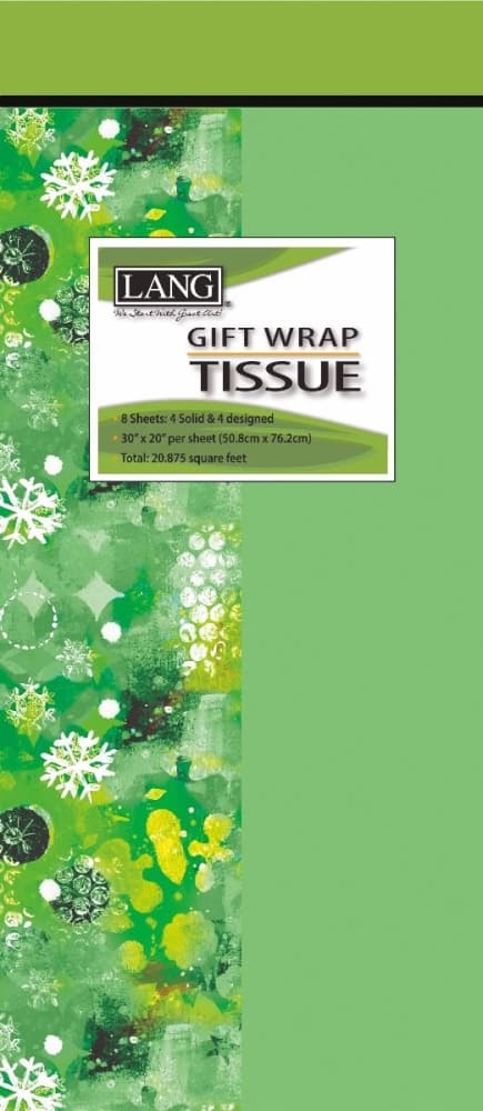 Happy Christmas Printed Tissue Paper by Lori Siebert