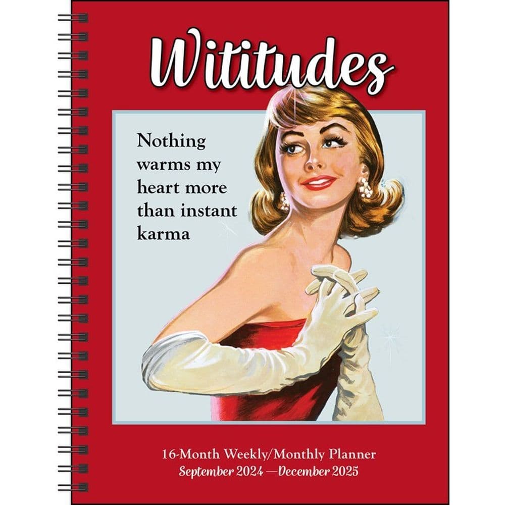 Wititudes 2025 16-Month Planner Main Product Image width=&quot;1000&quot; height=&quot;1000&quot;