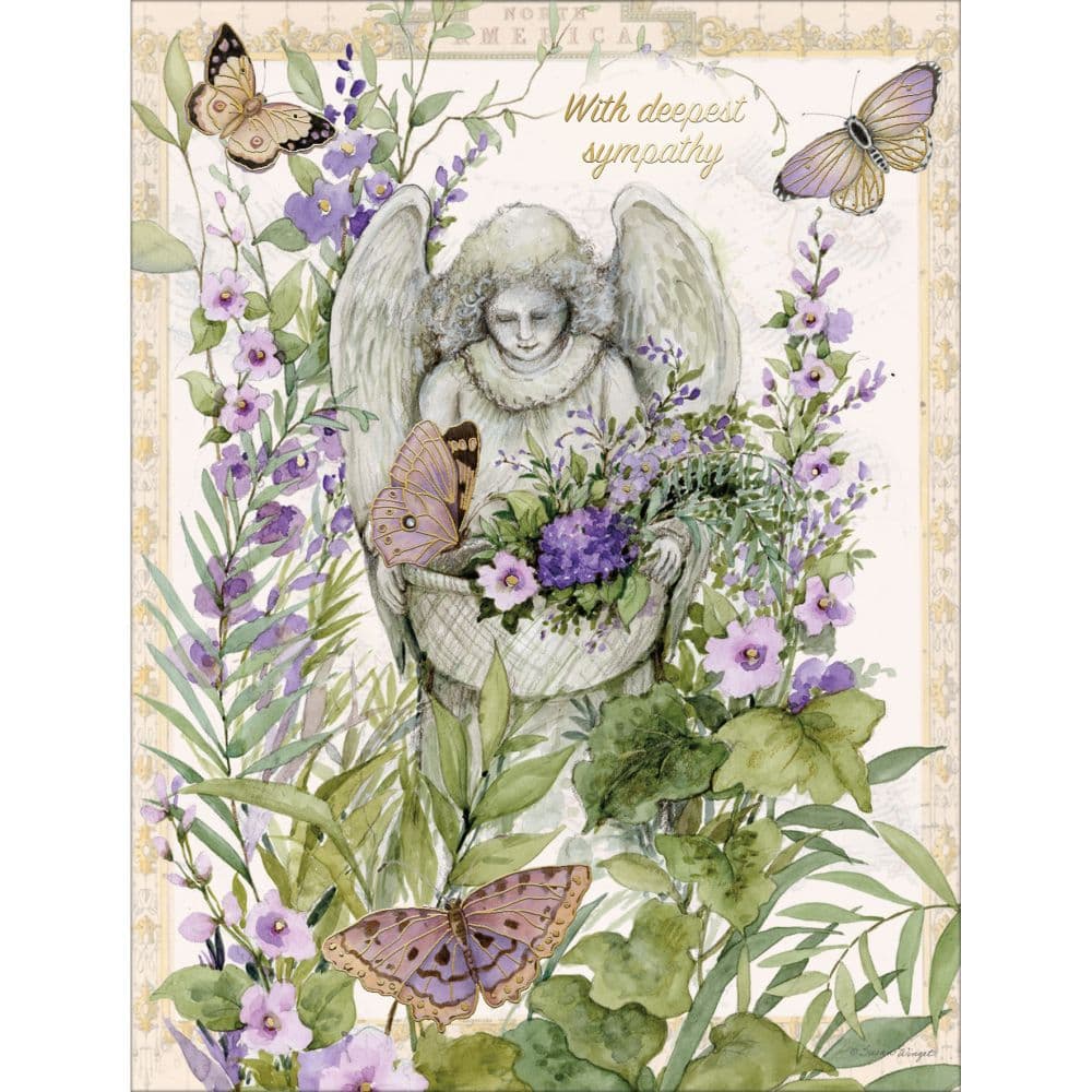 Verdant Garden Sympathy Assorted Boxed Note Cards Second Alternate Image