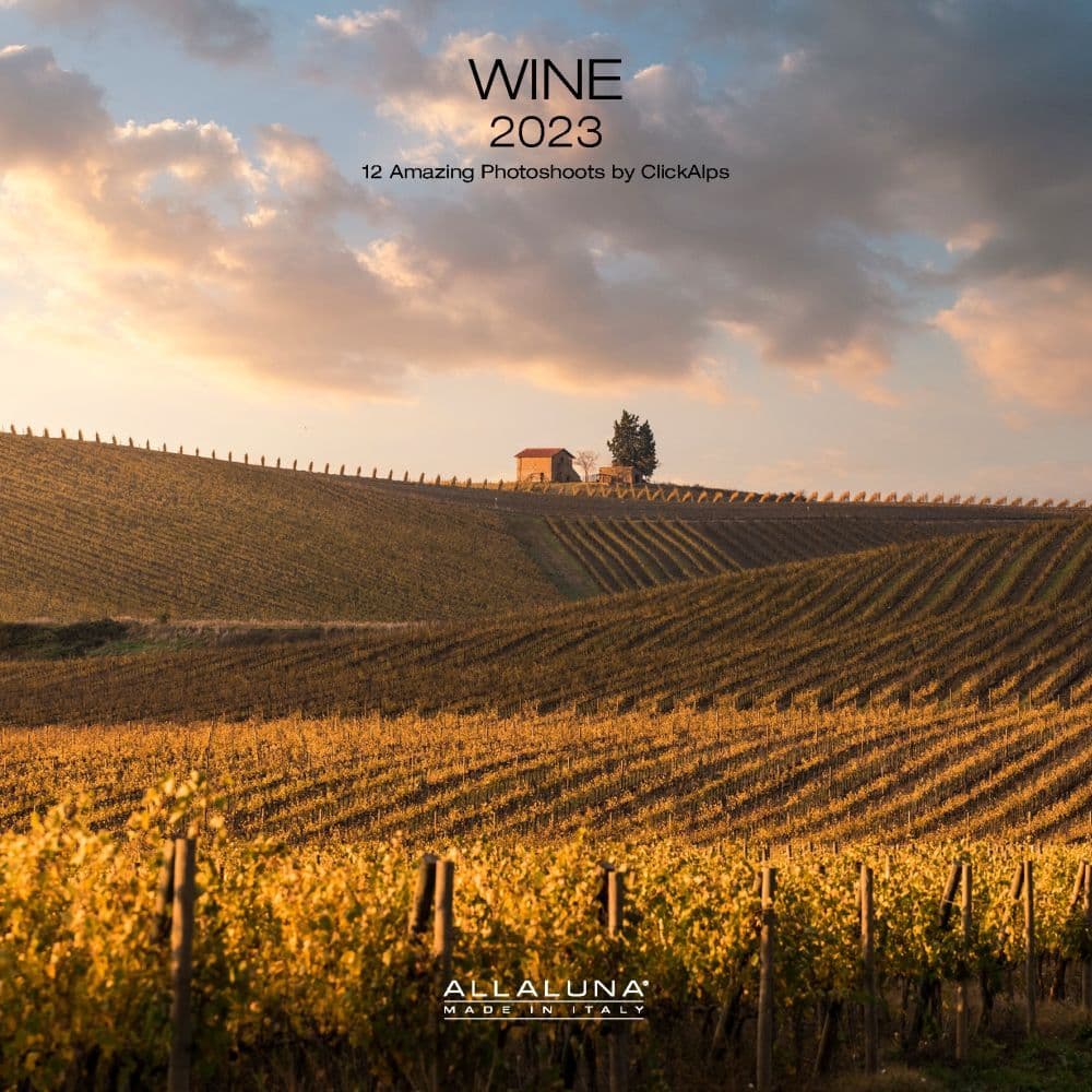 Wine 2023 Wall Calendar