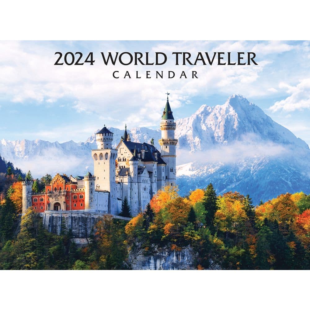 World Traveler 2024 Wall Calendar Main Product Image width=&quot;1000&quot; height=&quot;1000&quot;