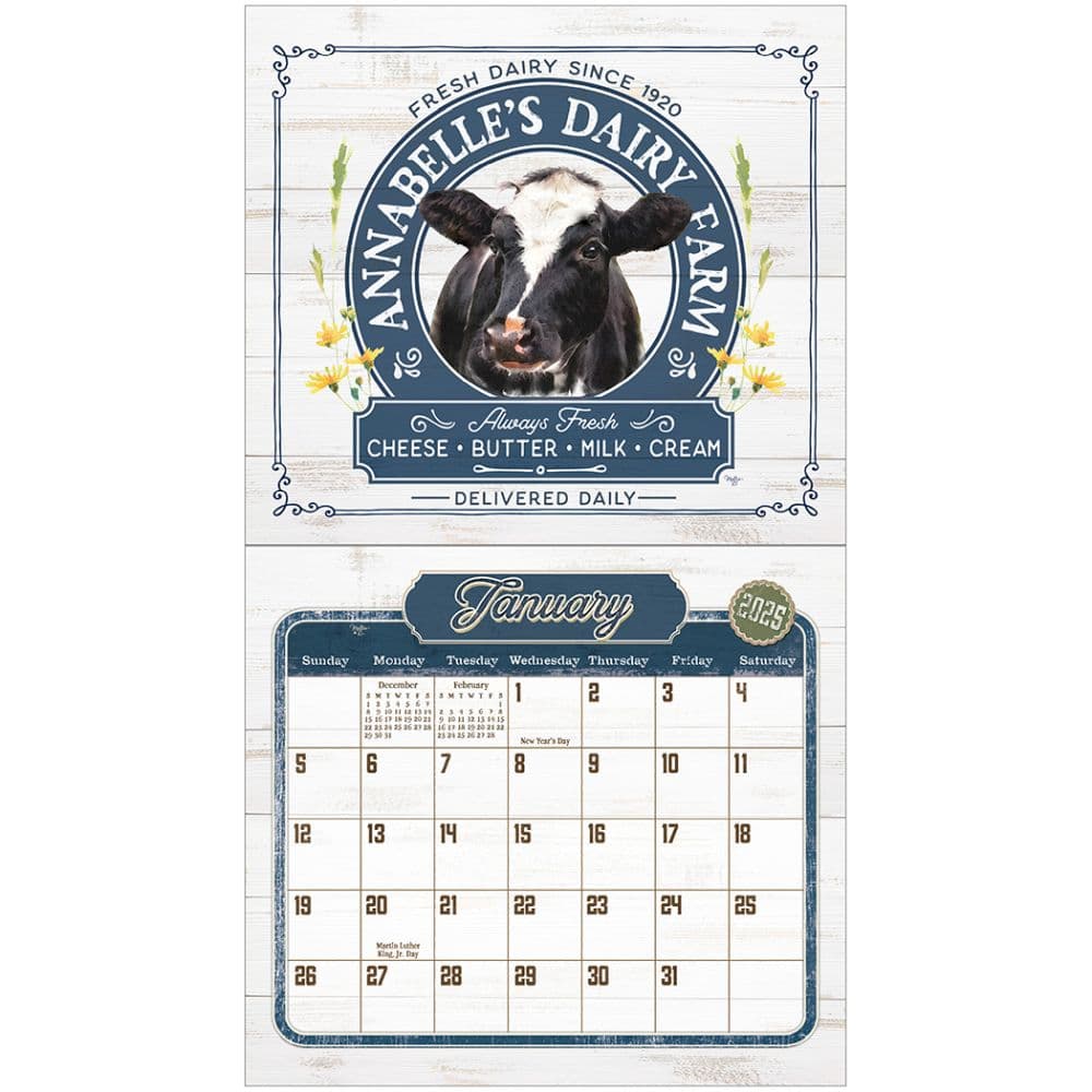 Farm to Table 2025 Wall Calendar Second Alternate Image width=&quot;1000&quot; height=&quot;1000&quot;