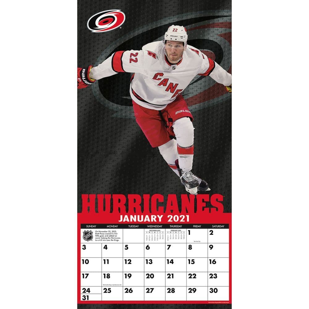 Carolina Hurricanes Wall Calendar